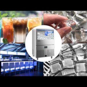 Vevor Commercial Ice Maker Commercial Ice Machine 265lb Built In Lunar Ice Maker