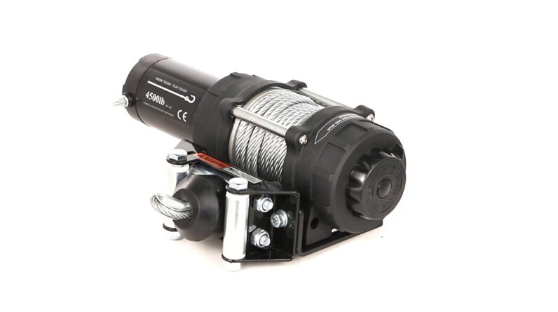 VEVOR Truck Winch Electric Winch 4,500LBS 12V Power Winch 13M Steel Cable for UTV, ATV